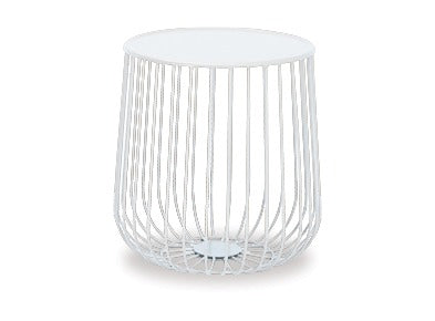Chia White Lamp Table