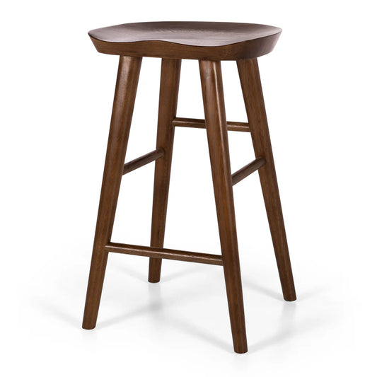 SAL Fuji Deep Oak Bar Stool