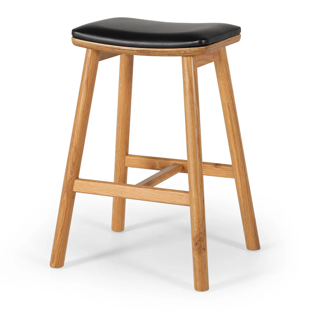 Hue Natural Oak Bar Stool