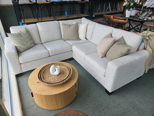 EJP Bellview 5 Seater Corner Suite Jake Pumice