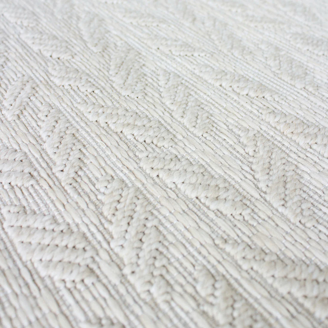Kosta Indoor/Outdoor Braid Cream Rug 160 x 230cm