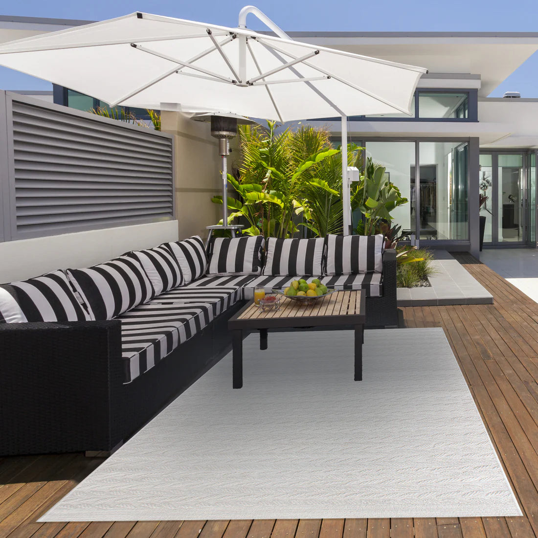 Kosta Indoor/Outdoor Braid Cream Rug 160 x 230cm