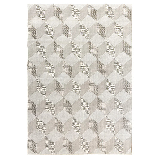 SIG Lakehouse Rug 3D Box Beige 160 x 230