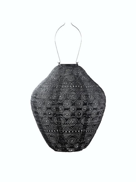 Lantern Jar 30cm Dark Grey Spectare