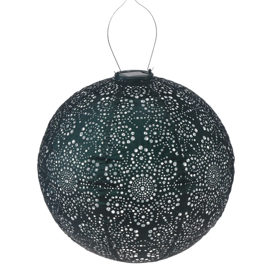 Lantern Round 40cm Green Fiore
