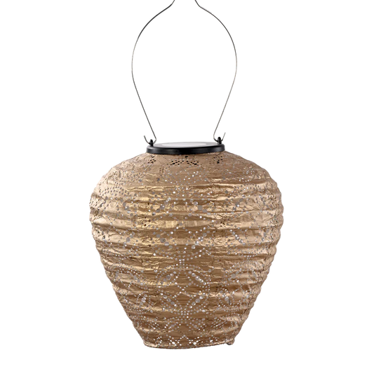 Lantern Balloon 20cm Gold Mandela