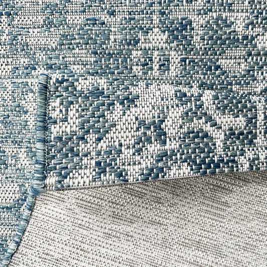 Milos Grecian Blue Rug 160 x 230cm