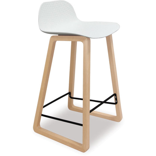 Net White Barstool