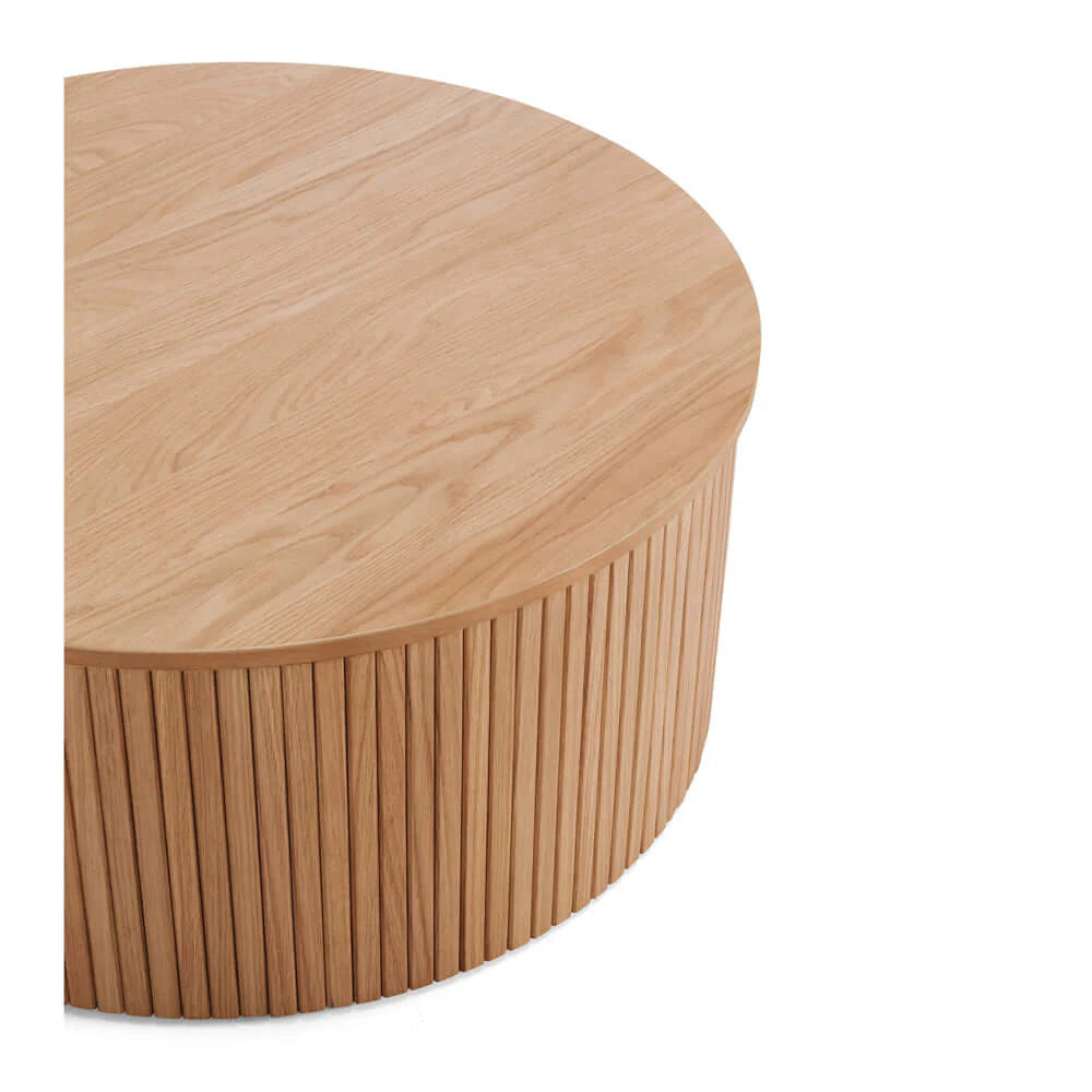 Palliser Round  Natural Oak Coffee Table
