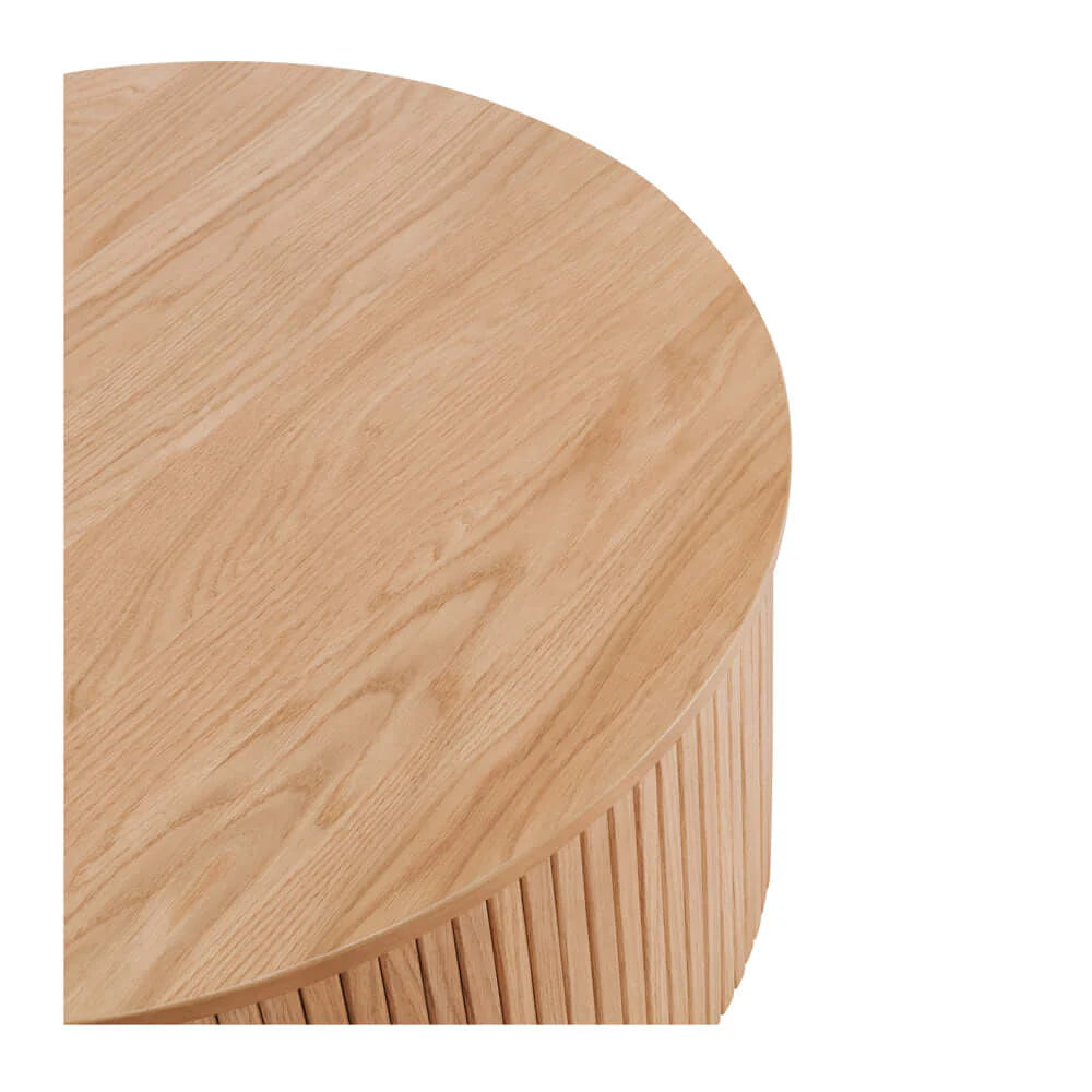Palliser Round  Natural Oak Coffee Table
