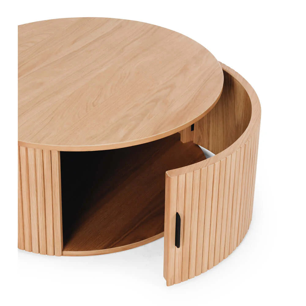 Palliser Round  Natural Oak Coffee Table