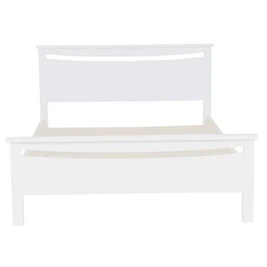 Petra Short Double White Bedframe