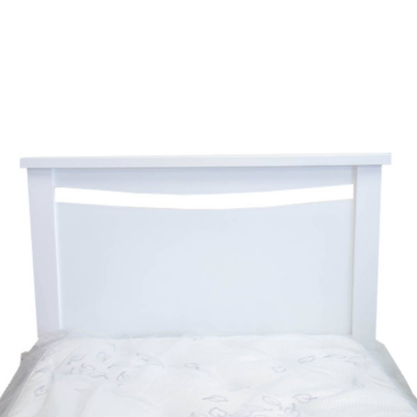 Petra Queen White Bedframe