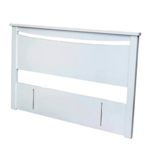 Petra Queen White Headboard