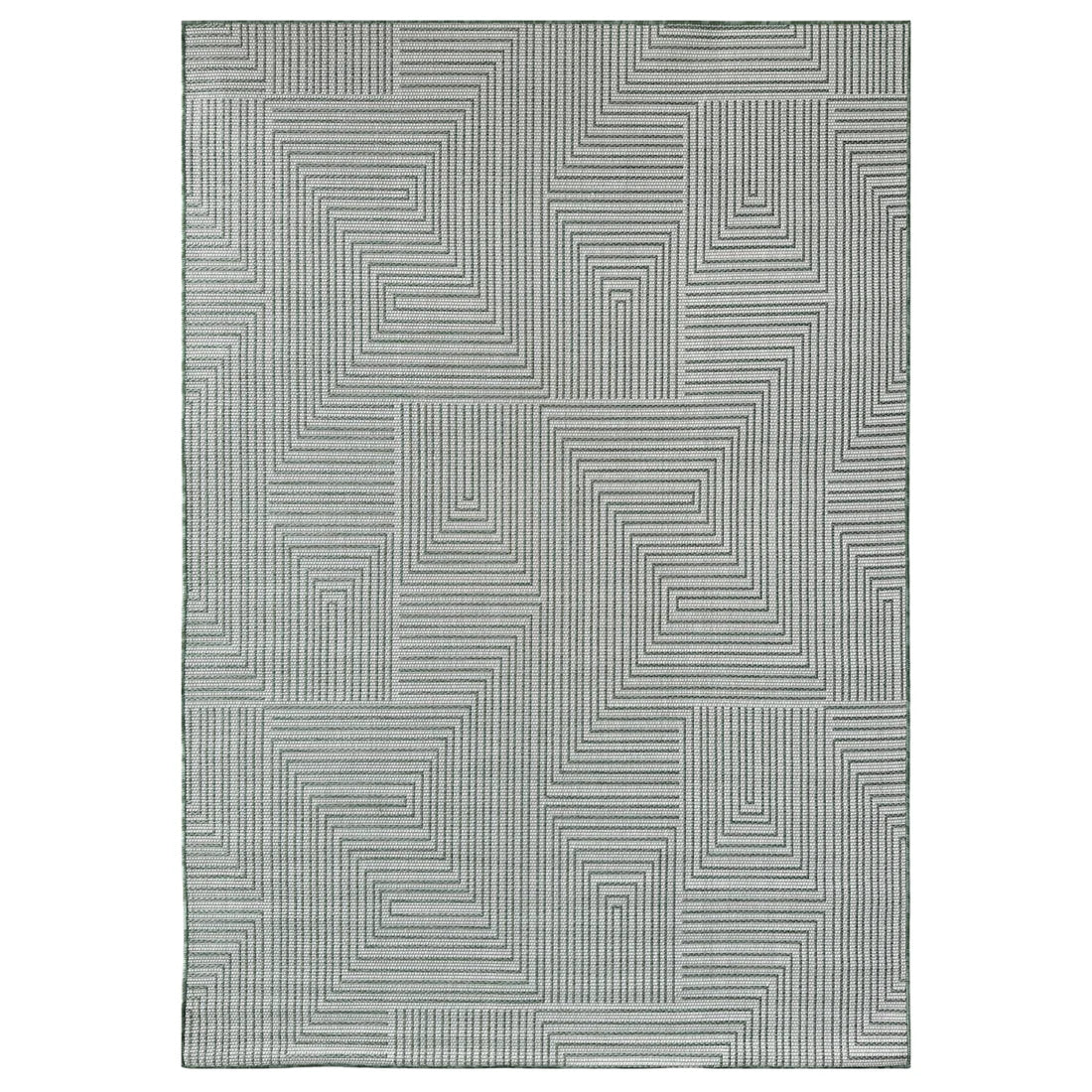 Porto Axis Green Indoor/Outdoor Rug 160 x 230cm