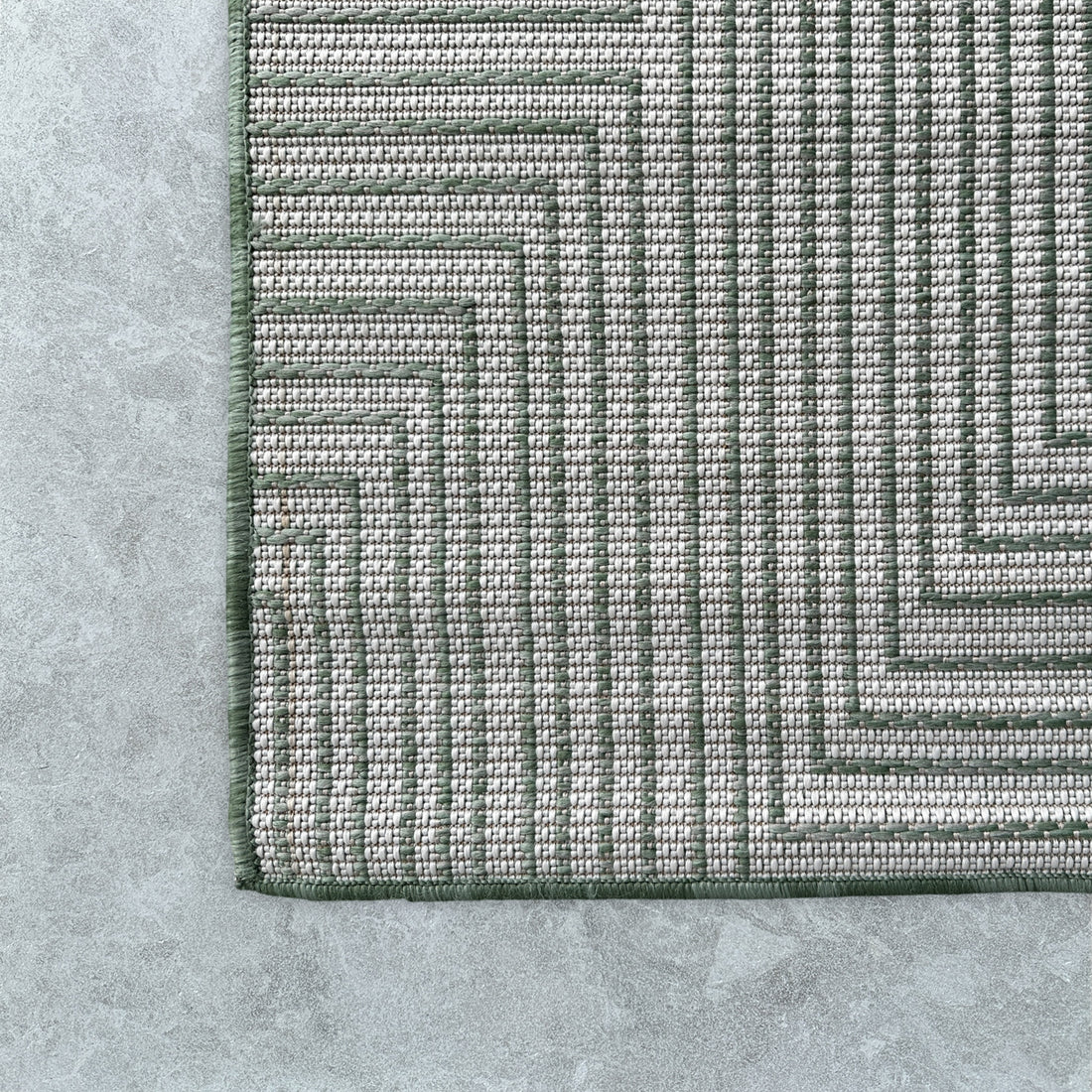 Porto Axis Green Indoor/Outdoor Rug 160 x 230cm