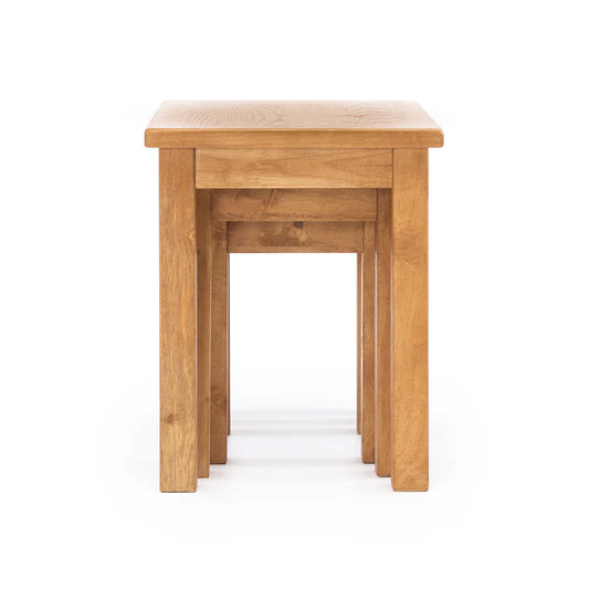 SAL Salisbury Oak Nest Of Tables
