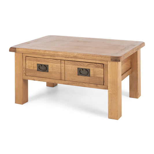 Salisbury Small Oak Coffee Table with 1 Drawer