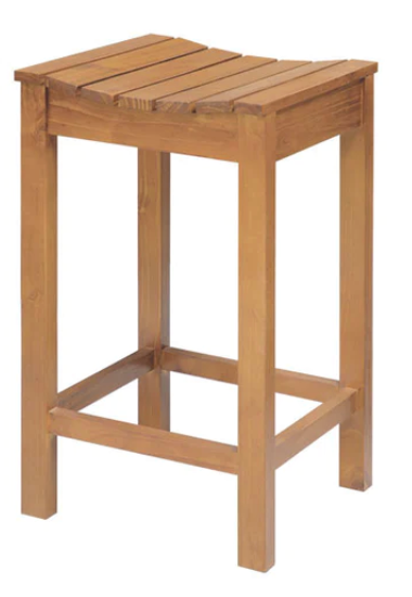 Hendal Slatted Barstool