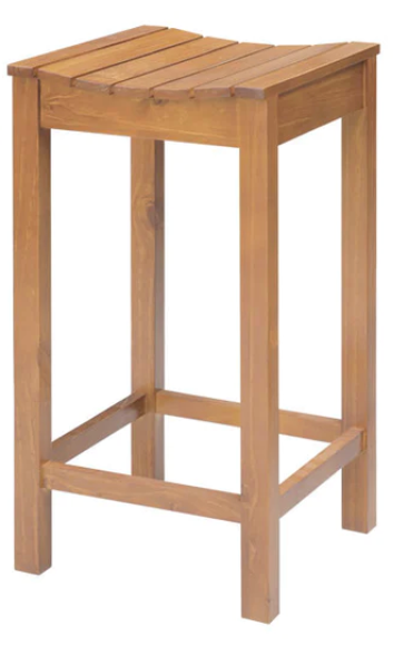 Hendal Slatted Barstool