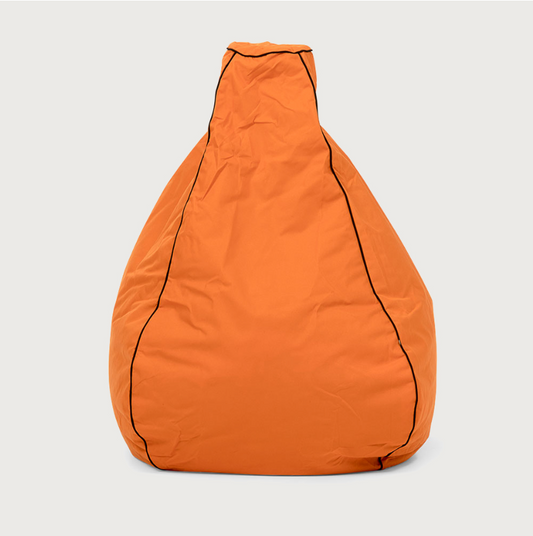 Orange Canvas Bean Bag