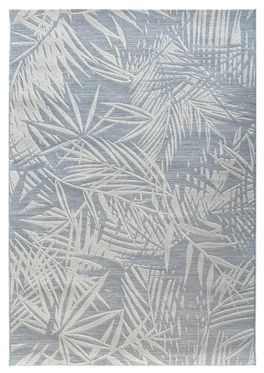 Kosta Rug Leaves Grey 160 x 230cm