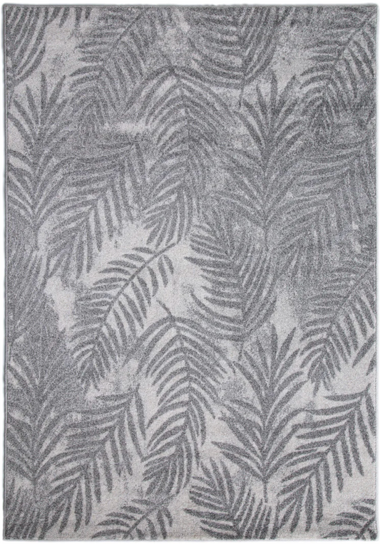 Asana Botanica Light Grey/Dark Grey Rug 160 x 230cm