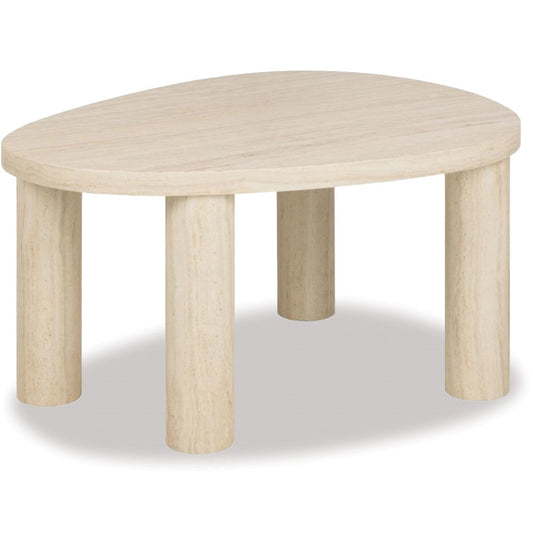 Tupelo Travertine Foil Coffee Table