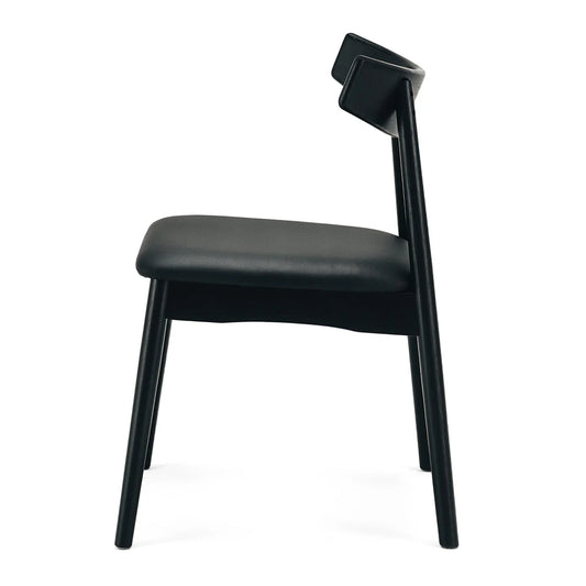 Wagner Black Oak Chair
