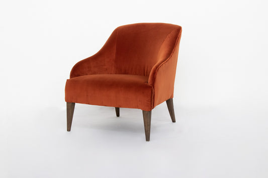 Lipita Velvet Tub Chair